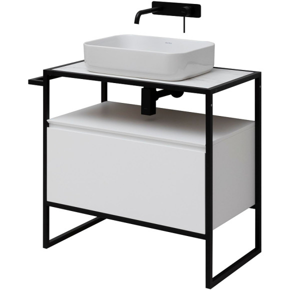 Тумба под раковину Allen Brau Priority 80 1.31002.WM Белая матовая Тумба под раковину Allen Brau Priority 80 1.31002.WM Белая матовая