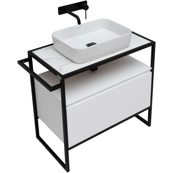 Тумба под раковину Allen Brau Priority 80 1.31002.WM Белая матовая Тумба под раковину Allen Brau Priority 80 1.31002.WM Белая матовая