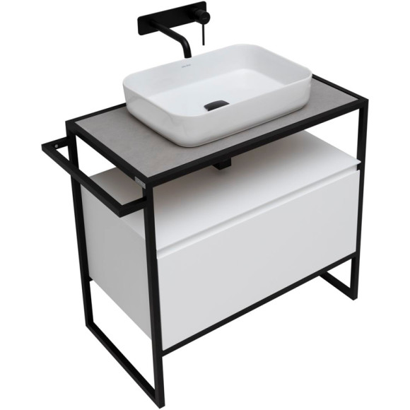 Тумба под раковину Allen Brau Priority 80 1.31002.WM Белая матовая Тумба под раковину Allen Brau Priority 80 1.31002.WM Белая матовая