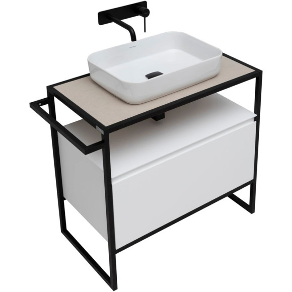 Тумба под раковину Allen Brau Priority 80 1.31002.WM Белая матовая Тумба под раковину Allen Brau Priority 80 1.31002.WM Белая матовая