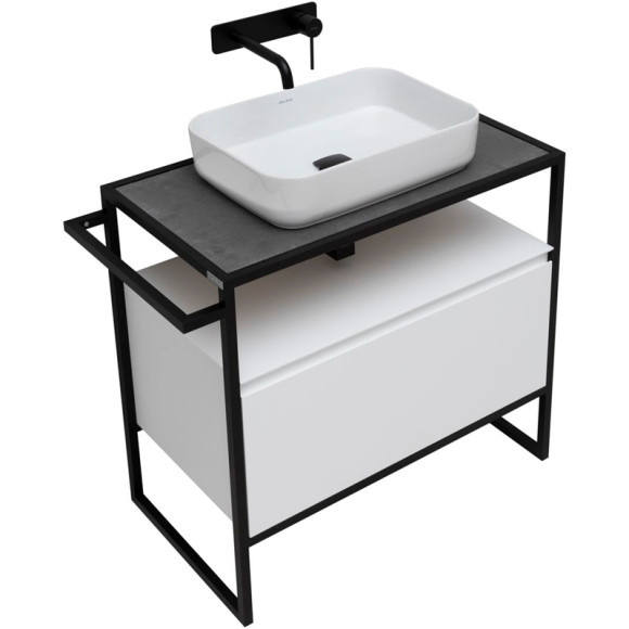 Тумба под раковину Allen Brau Priority 80 1.31002.WM Белая матовая Тумба под раковину Allen Brau Priority 80 1.31002.WM Белая матовая