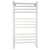 Водяной полотенцесушитель Ника Modern ЛМ 5 100x50 Белый 12 перекладин
