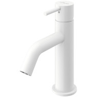 Смеситель для раковины Cezares Leaf LEAF-LSM2-L-BIO Белый матовый