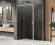 Душевой уголок New Trendy Prime Chrome 130х70 L D-0304A/D-0122B профиль Хром стекло прозрачное Душевой уголок New Trendy Prime Chrome 130х70 L D-0304A/D-0122B профиль Хром стекло прозрачное