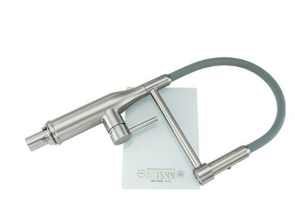 Смеситель для кухни Gappo G4398-55 Нержавеющая сталь Серый Смеситель для кухни Gappo G4398-55 Нержавеющая сталь Серый