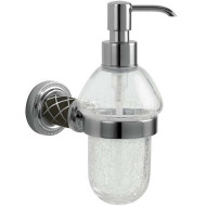 Дозатор для жидкого мыла Boheme Murano 10912-CH-CR Хром Шоколад