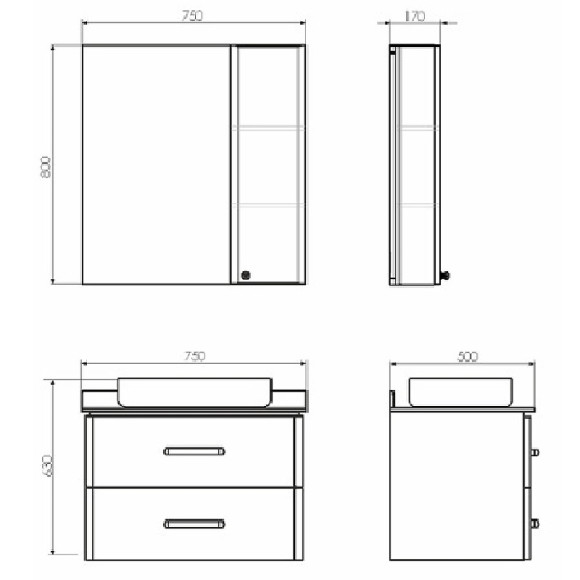 Зеркало со шкафом Comforty Амстердам 75 00004144209 Белый глянец Зеркало со шкафом Comforty Амстердам 75 00004144209 Белый глянец