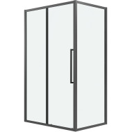 Душевой уголок Grossman Cosmo 110х90 120.K33.02.1190.42.00 профиль Графит сатин стекло прозрачное