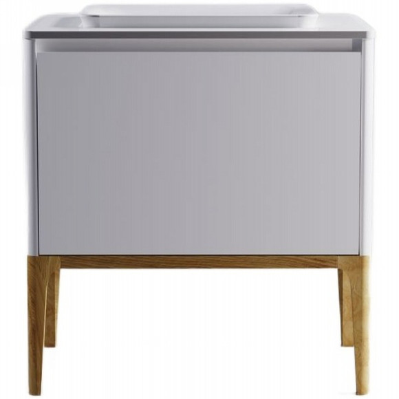 Тумба под раковину Astra Form Капелла 80 03110007 подвесная Белая Тумба под раковину Astra Form Капелла 80 03110007 подвесная Белая