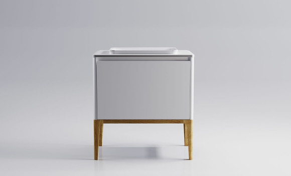 Тумба под раковину Astra Form Капелла 80 03110007 подвесная Белая Тумба под раковину Astra Form Капелла 80 03110007 подвесная Белая