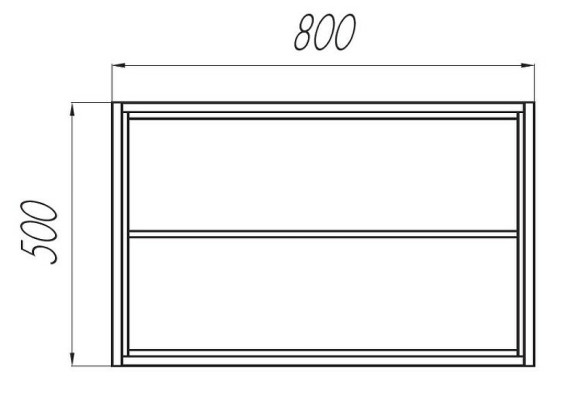 Тумба под раковину Aquaton Брук 80 1A201501BCDF0 подвесная Дуб феррара