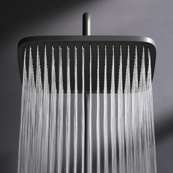 Душевая система AM.PM Func F078F722 Черная матовая