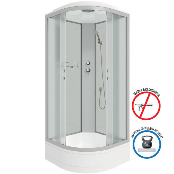 Душевая кабина Niagara Classic 100x100 NG-3302-14 без гидромассажа Душевая кабина Niagara Classic 100x100 NG-3302-14 без гидромассажа
