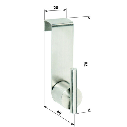 Крючок для полотенец Bemeta Neo stainless 104106153 Хром Крючок для полотенец Bemeta Neo stainless 104106153 Хром