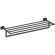 Полка для полотенец Aquatek Либра AQ4315MB Черная матовая Полка для полотенец Aquatek Либра AQ4315MB Черная матовая