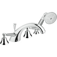 Смеситель на борт ванны Cezares First-BVD-01-M Хром