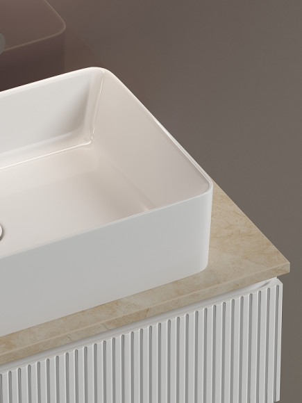 Тумба под раковину Sancos Snob T 80 SNT80W подвесная Bianco