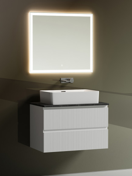 Тумба под раковину Sancos Snob T 80 SNT80W подвесная Bianco