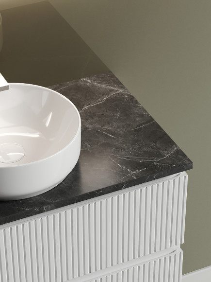 Тумба под раковину Sancos Snob T 80 SNT80W подвесная Bianco