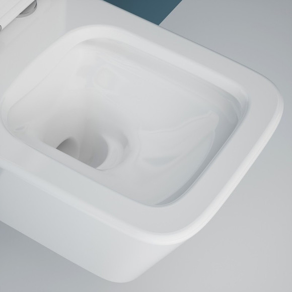 Унитаз Esbano Gartez-51 ESUPGART51W подвесной с сиденьем Микролифт