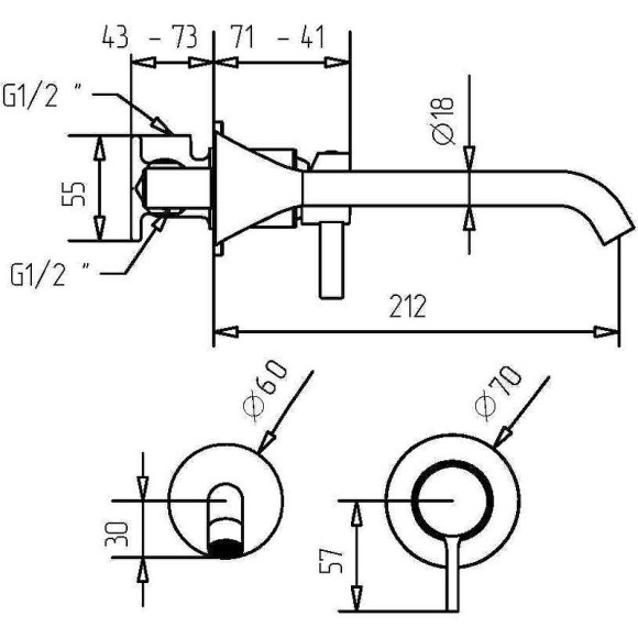 Смеситель для раковины Migliore Sirius 28181 Хром