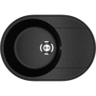 Кухонная мойка Ulgran Practik PR-M 610-004 Черный оникс