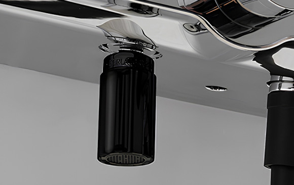 Душевая система WasserKRAFT A114.255.218.CB Thermo с термостатом Черная матовая