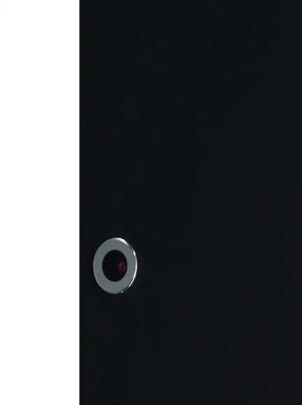 Зеркальный шкаф Континент Elmage black LED 45 МВК049 с подсветкой Черный