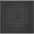 Верхний душ Bossini Dream Cube H38459.073 Черный матовый