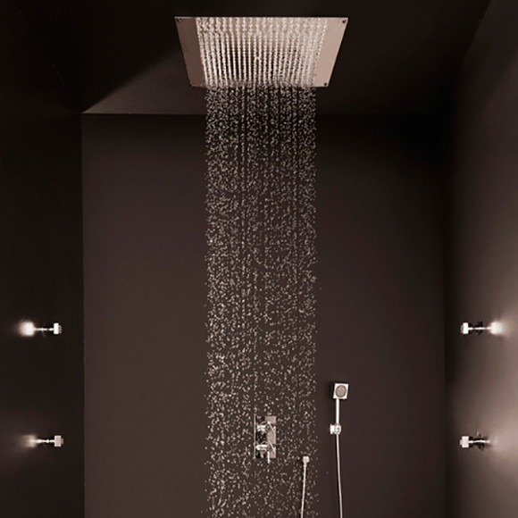 Верхний душ Bossini Dream Cube H38459.073 Черный матовый Верхний душ Bossini Dream Cube H38459.073 Черный матовый