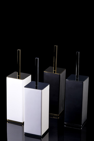 Ершик для унитаза Boheme 10949-B-G Черный Золото Ершик для унитаза Boheme 10949-B-G Черный Золото