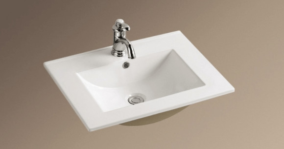 Раковина WeltWasser Deilbach 7506 60 10000003900 Белый глянец