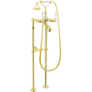 Смеситель для ванны Webert Dorian DO720801010 Золото