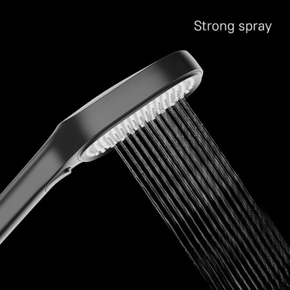 Ручной душ Milardo Ideal Spa 3F ILS3FB0M18 Черный матовый