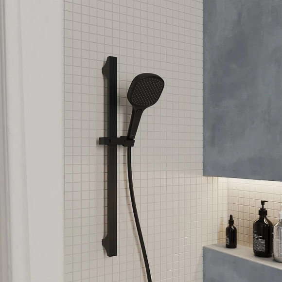 Ручной душ Milardo Ideal Spa 3F ILS3FB0M18 Черный матовый