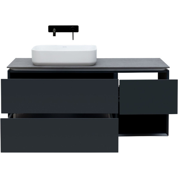 Тумба под раковину Allen Brau Infinity 120 L 1.21005.AM подвесная Антрацит матовый Тумба под раковину Allen Brau Infinity 120 L 1.21005.AM подвесная Антрацит матовый