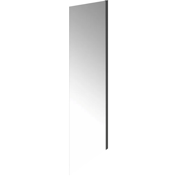 Душевая стенка Kerama Marazzi Cristallo 100 CT.100.FP.BLK.M профиль Черный матовый стекло прозрачное