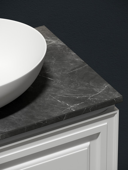 Столешница под раковину Sancos 80 TT80A1 Black Sky