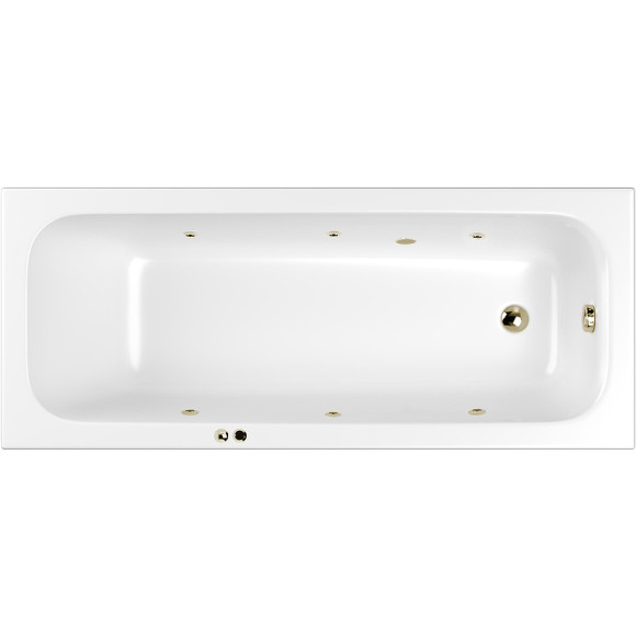 Акриловая ванна Whitecross Vibe 180x75 0105.180075.100.SOFT.BR с гидромассажем