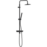 Душевая система Damixa Scandinavian Pure 936730300 Черная матовая Душевая система Damixa Scandinavian Pure 936730300 Черная матовая