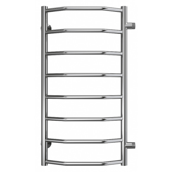 Водяной полотенцесушитель Terminus Виктория П8 400х800 бп600 4670078530103 Хром, боковое подключение, G 1" НР