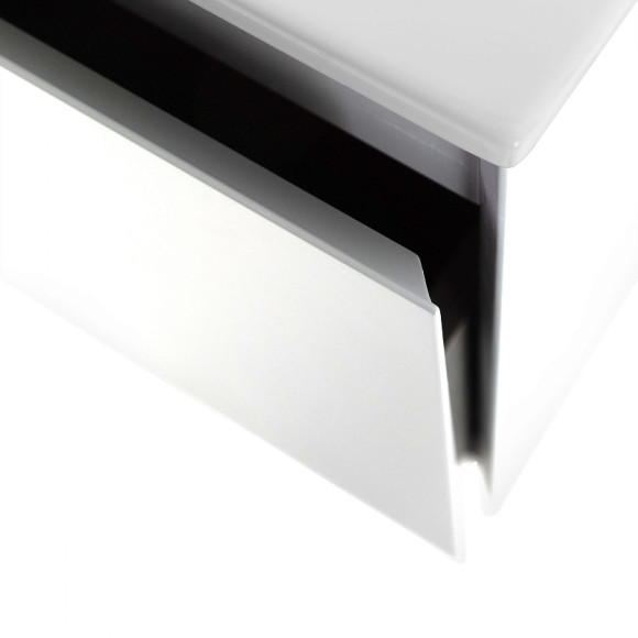 Тумба под раковину Art&Max Latina 100 AM-Latina-1000-1C-SO-BM подвесная Белая матовая