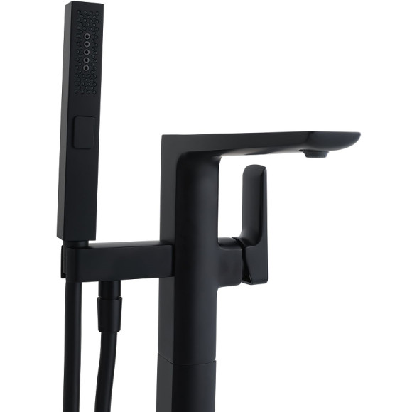 Смеситель для ванны Allen Brau Infinity 5.21009-31 Черный матовый Смеситель для ванны Allen Brau Infinity 5.21009-31 Черный матовый