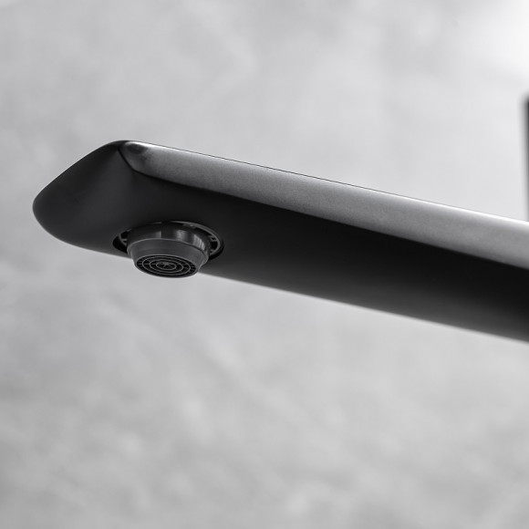 Смеситель для ванны Allen Brau Infinity 5.21009-31 Черный матовый Смеситель для ванны Allen Brau Infinity 5.21009-31 Черный матовый