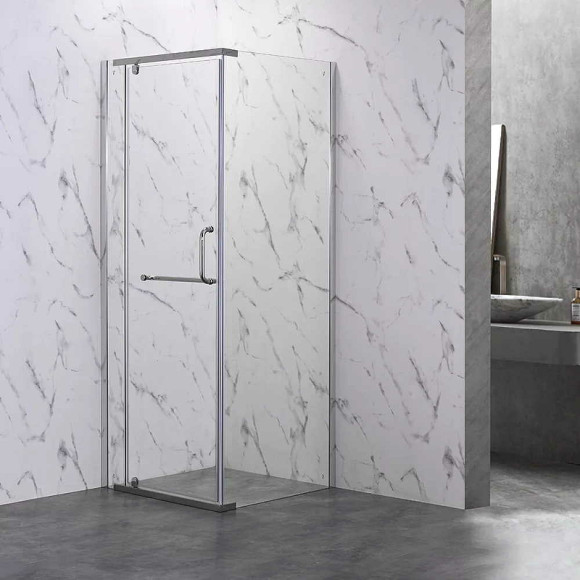 Душевой уголок Veconi Rovigo RV-18 80х80 RV18-80-01-C6 профиль Хром стекло прозрачное Душевой уголок Veconi Rovigo RV-18 80х80 RV18-80-01-C6 профиль Хром стекло прозрачное