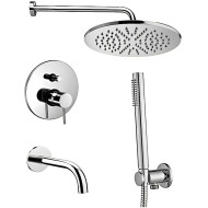 Душевая система Paffoni Light KITLIG019CR139 Хром