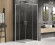 Душевой уголок New Trendy Prime Chrome 70х100 D-0348A/D-0299A профиль Хром стекло прозрачное Душевой уголок New Trendy Prime Chrome 70х100 D-0348A/D-0299A профиль Хром стекло прозрачное
