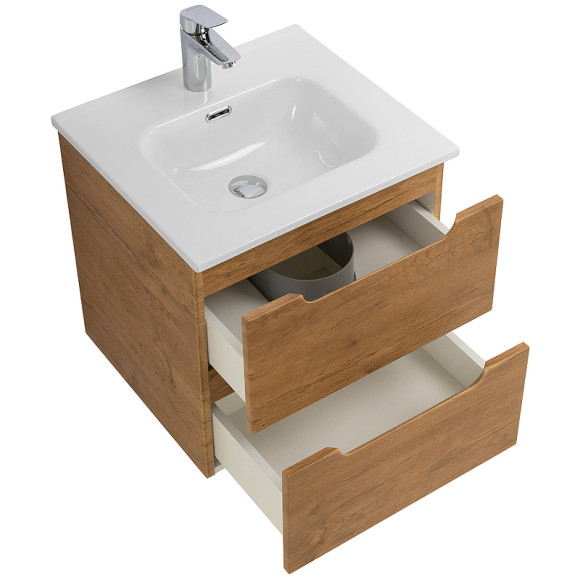 Тумба под раковину BelBagno Etna 50 ETNA-500-2C-SO-RN подвесная Rovere Nature Тумба под раковину BelBagno Etna 50 ETNA-500-2C-SO-RN подвесная Rovere Nature