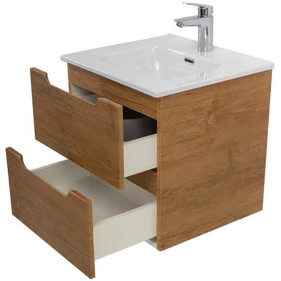 Тумба под раковину BelBagno Etna 50 ETNA-500-2C-SO-RN подвесная Rovere Nature Тумба под раковину BelBagno Etna 50 ETNA-500-2C-SO-RN подвесная Rovere Nature