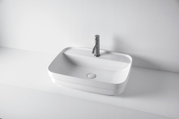 Раковина Kerasan Tribeca 60 514201*1 Белая